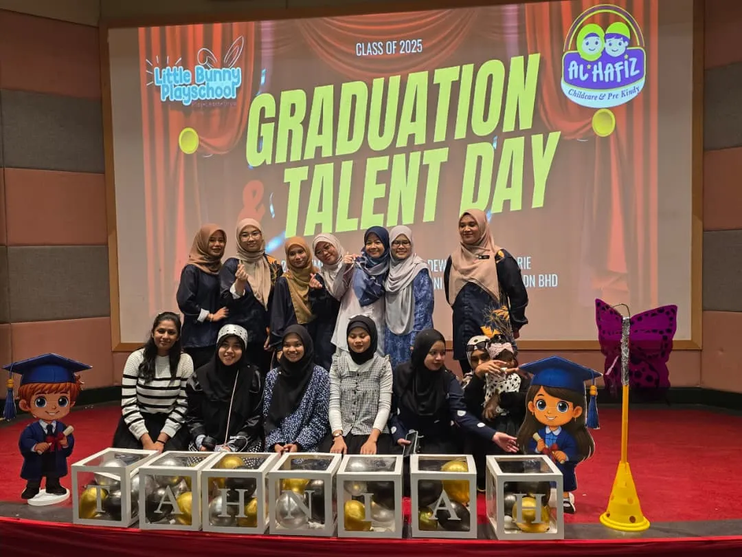 Guru-guru Al Hafiz Childcare semasa Graduation & Talent Day 2025